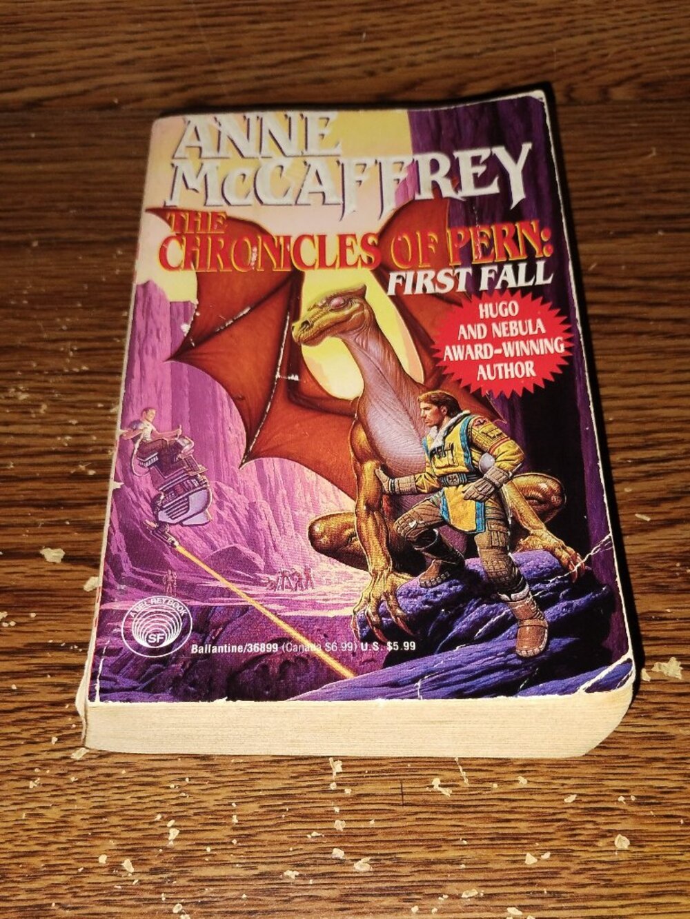 The Chronicles of Pern: First Fall (Anne McCaffrey, 1993) Paperback